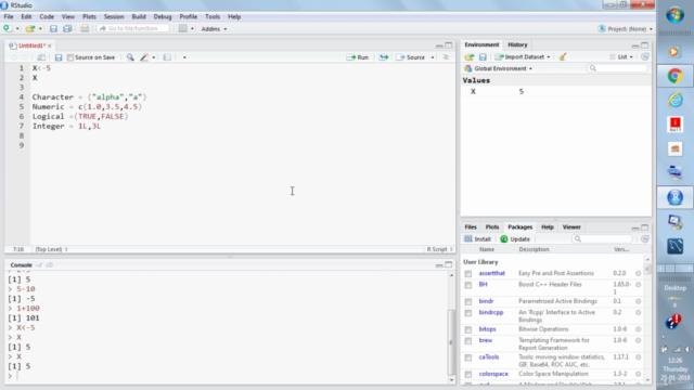 R Programming for Data Analysis & Data Visualization – Screenshot 2
