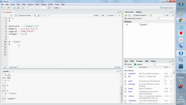 R Programming for Data Analysis & Data Visualization – Screenshot 3
