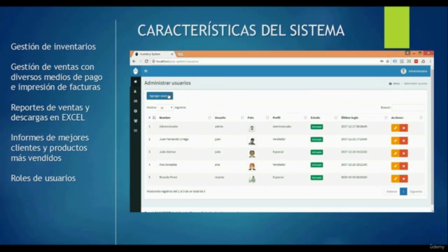 Crea sistemas POS Inventarios y ventas con PHP 8 y AdminLTE - Screenshot_04