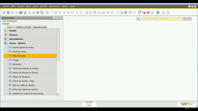 SAP Business One - Ventas a Clientes – Screenshot 1