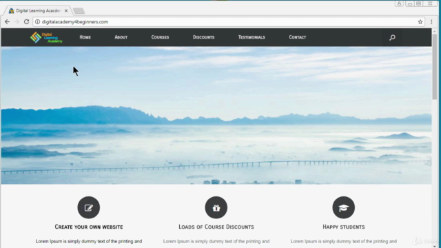 Create a Business or Personal Website with Wordpress - Screenshot_01