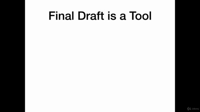 How to Write a Great Script with Final Draft 10 – Screenshot 1