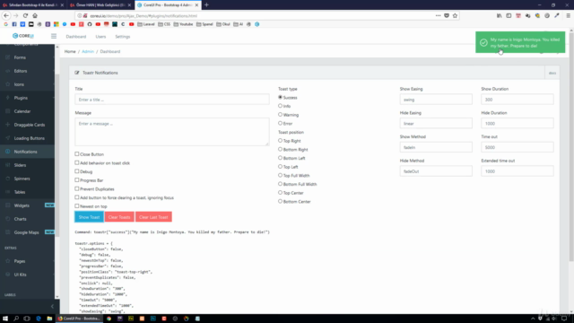 Bootstrap 4 ile Sıfırdan Kendi Admin Panelimizi Tasarlıyoruz – Screenshot 4