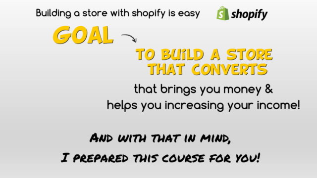Build a highly converting Shopify dropshipping store – Screenshot 1