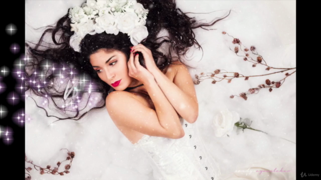 Creative Portrait Photography Series: Winter Wonderland – Screenshot 1