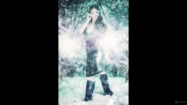 Creative Portrait Photography Series: Winter Wonderland – Screenshot 4