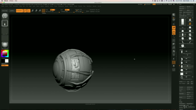 Zbrush: Hard Surface Sculpting for All Levels! – Screenshot 2