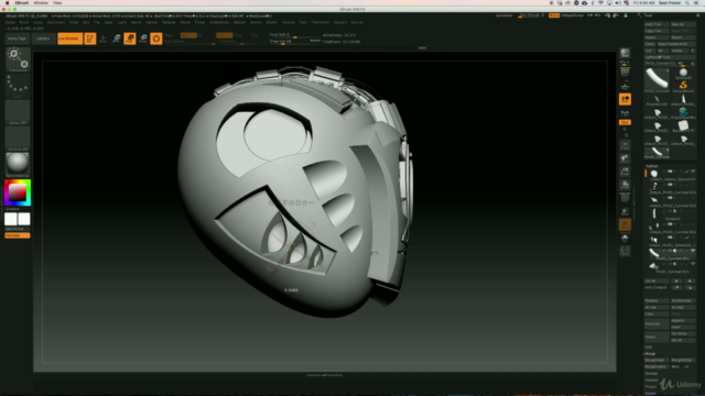 Zbrush: Hard Surface Sculpting for All Levels! – Screenshot 3