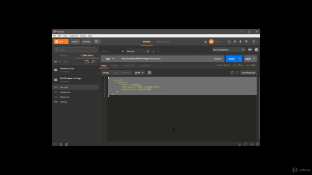 RESTful Web Services with Java in less than a month! – Screenshot 3