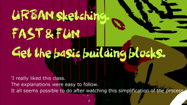 URBAN sketching. FAST & FUN basic building blocks. PART 1 - Screenshot_01