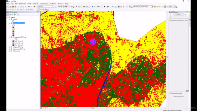 Land use Land cover classification GIS, ERDAS, ArcGIS, ML – Screenshot 4