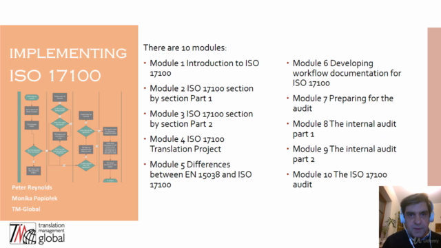 Implementing ISO 17100 – Screenshot 2