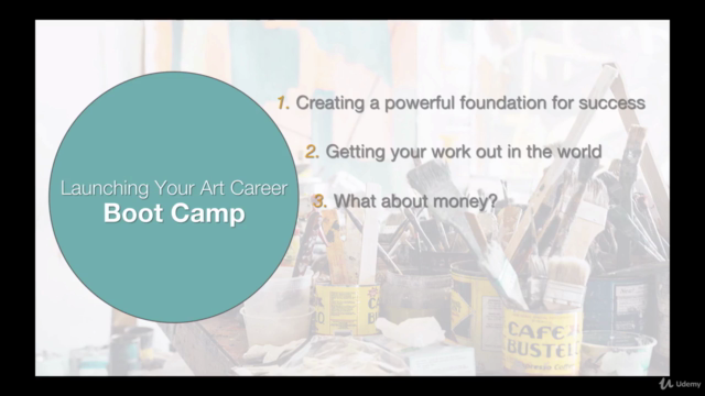 Launching Your Fine Art Career Bootcamp – Screenshot 3