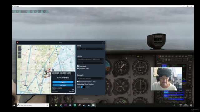 Flying training Navigation. C 172 VFR | Flight School | PPL – Screenshot 4