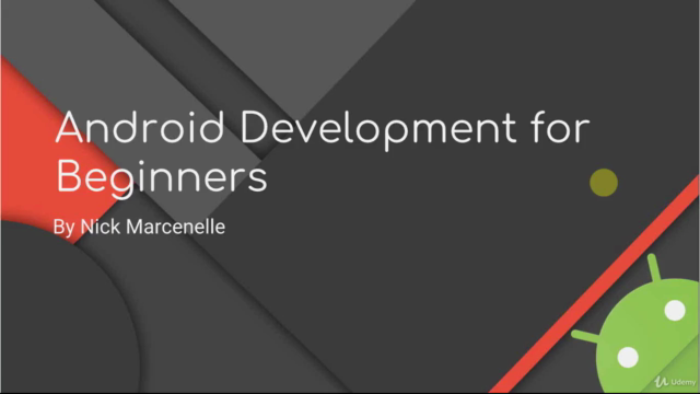 Android App Development For Beginners: Make a full app! – Screenshot 1