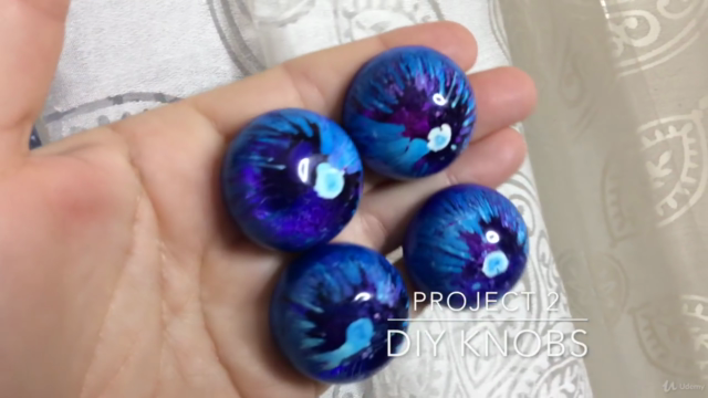 Alcohol Ink and Resin DIY Projects Drink Coasters and Knobs! – Screenshot 3