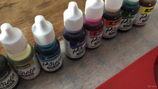 Alcohol Ink and Resin DIY Projects Drink Coasters and Knobs! – Screenshot 4