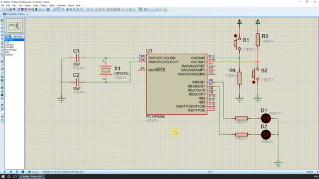 Microcontrolador PIC com Linguagem C – Screenshot 2