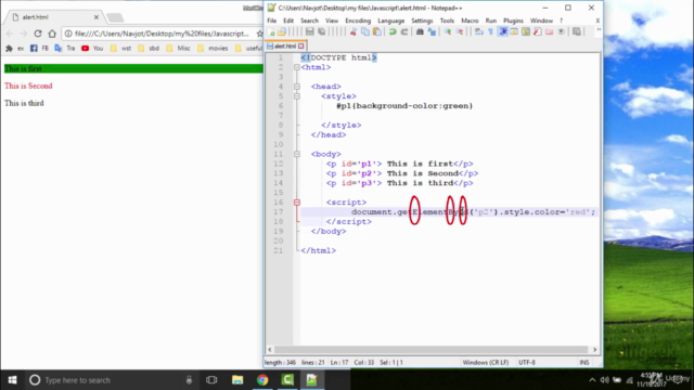 JavaScript for beginners – Screenshot 1