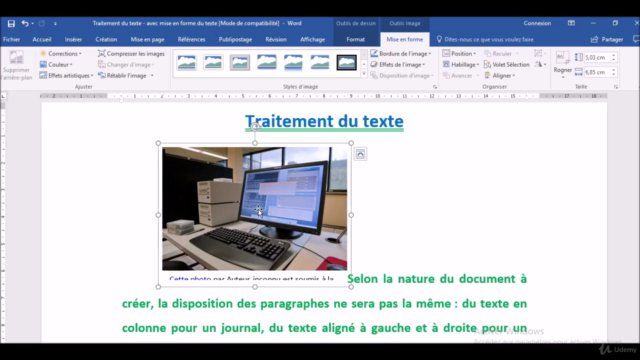 Traitement du texte en utilisant Microsoft Word 2016 Partie1 – Screenshot 1