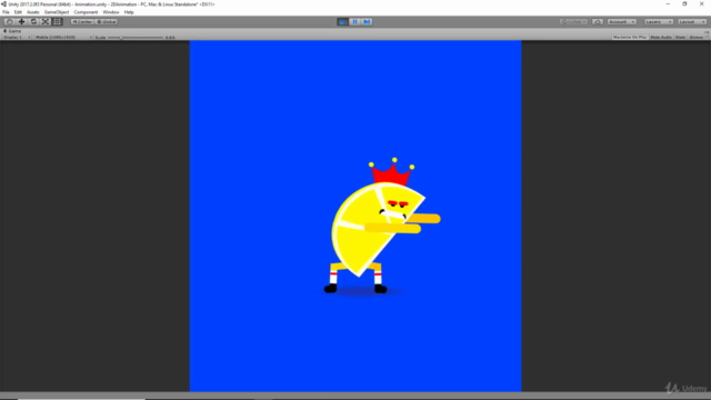 UNITY 2018 - Learn to create your character and animate it – Screenshot 1