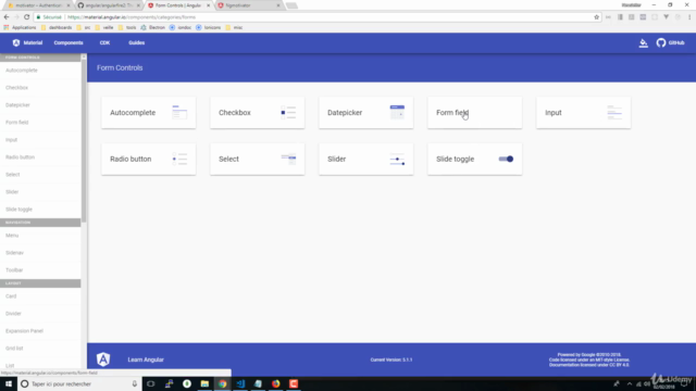 Angular 5, Firebase, AngularFire 5 et Angular Material – Screenshot 4
