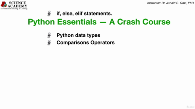 Data Science and Machine Learning using Python - A Bootcamp – Screenshot 1
