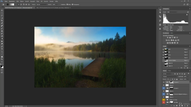 Stimmungsvolle Landschaften in Photoshop bearbeiten – Screenshot 3
