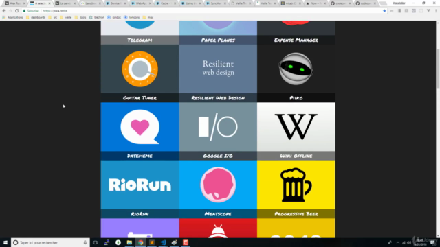 Les Progressive Web Apps (PWA) par la pratique – Screenshot 1