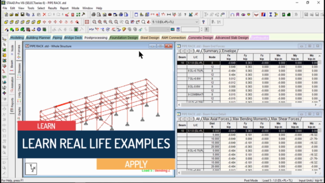 Civil Engineering-Structural Steel Design of Pipe Racks - Screenshot_02