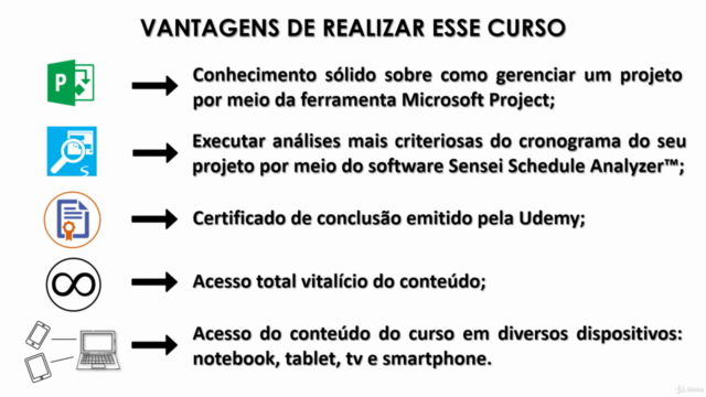 MS Project Completo: Gerenciamento de Projetos + [BÔNUS] – Screenshot 4