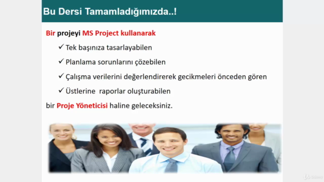 MS Project ile Proje Planlama, İzleme ve Kontrol, GÜNCEL – Screenshot 3