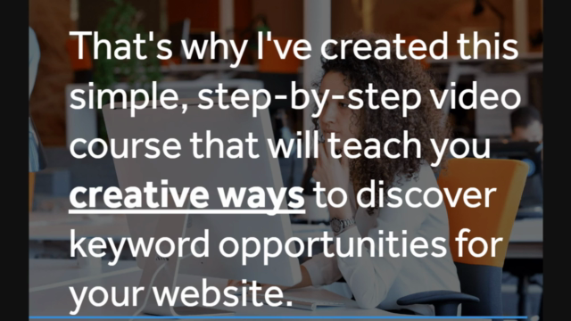Keyword Research Secrets: SEO For Google [Beginners] – Screenshot 2