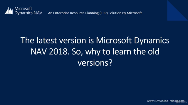 The Complete Microsoft Dynamics NAV 2018 Beginners Course - Screenshot_02