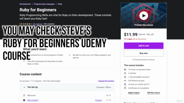 Ruby on Rails for Beginners – Screenshot 4