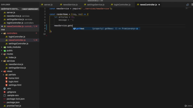 Dein Einstieg in Node.js: Professionell und komplett – Screenshot 3