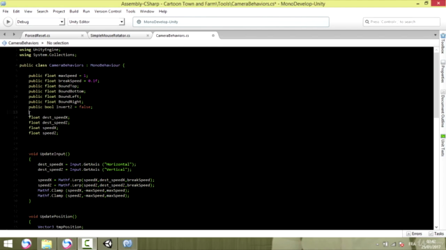Learning Unity c# scripting For beginners – Screenshot 2