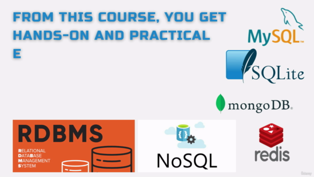 Practical Database Course for Beginners : 6 courses in 1 - Screenshot_03