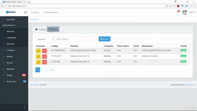 Desarrollo web en PHP con Laravel 5.6, VueJS y MariaDB Mysql – Screenshot 2