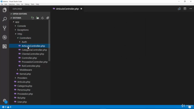 Desarrollo web en PHP con Laravel 5.6, VueJS y MariaDB Mysql – Screenshot 3
