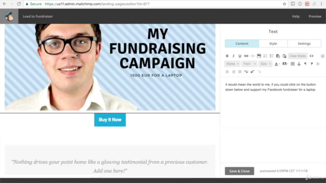 Facebook Fundraising: The Complete Crowdfunding Course – Screenshot 3