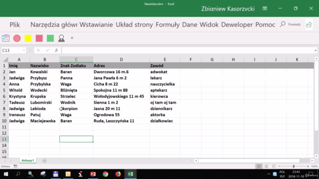 Excel i Visual Basic (VBA) - automatyzacja pracy z Excelem – Screenshot 2