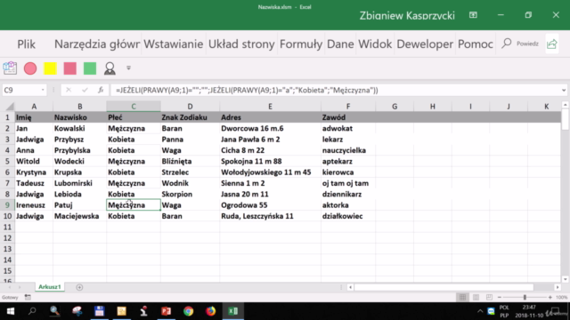 Excel i Visual Basic (VBA) - automatyzacja pracy z Excelem – Screenshot 3