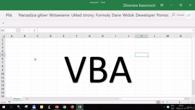 Excel i Visual Basic (VBA) - automatyzacja pracy z Excelem – Screenshot 4