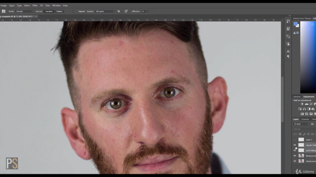 Portrait Skin Retouching In Photoshop For Beginners – Screenshot 4
