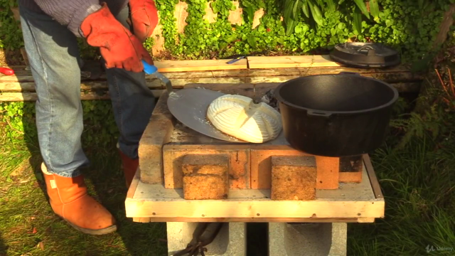 Baking With a Portable, Wood Fired Dutch Oven – Screenshot 2