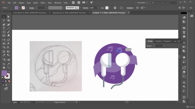 ÍCONES - FLAT ICON e UX ICON p DESIGN - 2 cursos em 1- icone – Screenshot 2