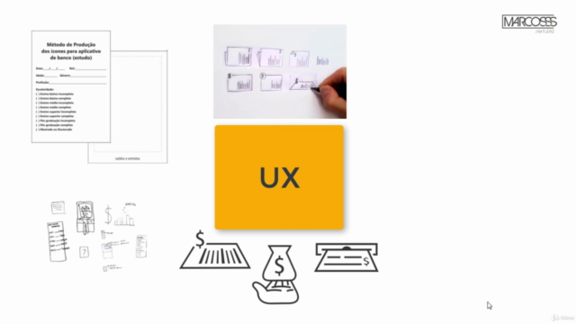 ÍCONES - FLAT ICON e UX ICON p DESIGN - 2 cursos em 1- icone – Screenshot 3