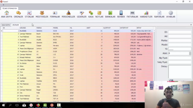 C# ile DevExpress'de SQL Tabanlı Ticari Otomasyon Geliştirin – Screenshot 2