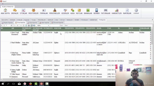 C# ile DevExpress'de SQL Tabanlı Ticari Otomasyon Geliştirin – Screenshot 4
